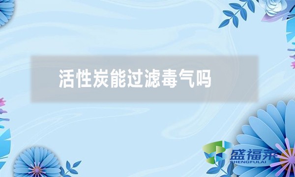活性炭能过滤毒气吗