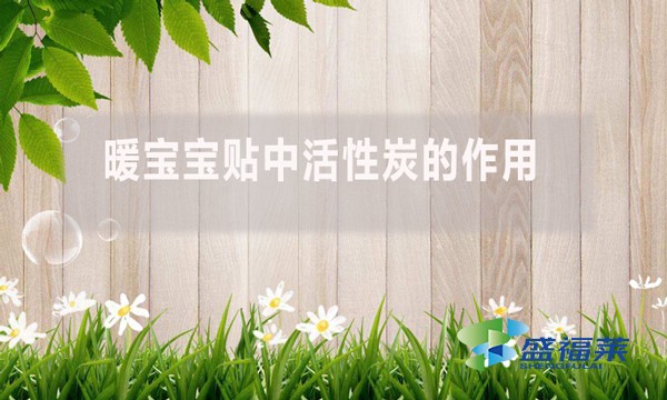 暖宝宝贴中活性炭的作用？
